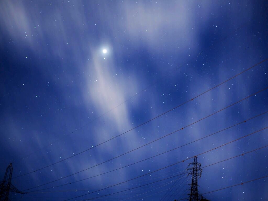 流れる雲