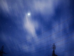 流れる雲