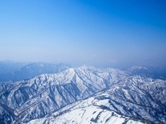 荒島岳山頂より