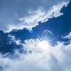 太陽と雲