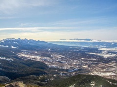 蓼科山より