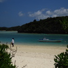 川平湾にて