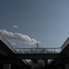 空のプール。