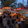 町の中の小さなお祭り