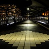 吉田町歩道橋にて