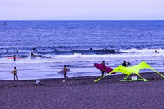 平塚 湘南海岸にて２