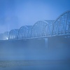天竜川の雨
