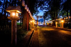 土山 田村神社参道１（新東海道五十三次）