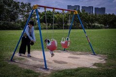 六郷土手河川敷公園にて