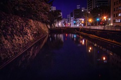 駿府城お堀