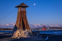 東海道舞坂宿常夜燈