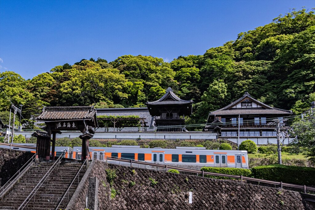 興津宿清見寺１