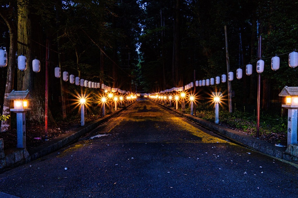 土山 田村神社参道２（新東海道五十三次）