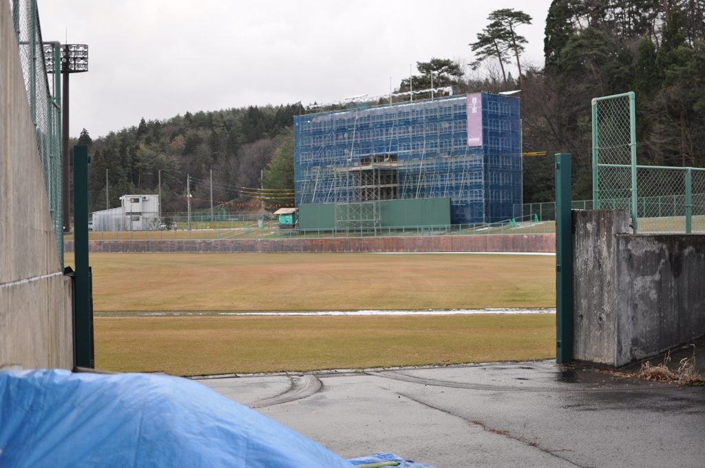 春に向けての改修工事