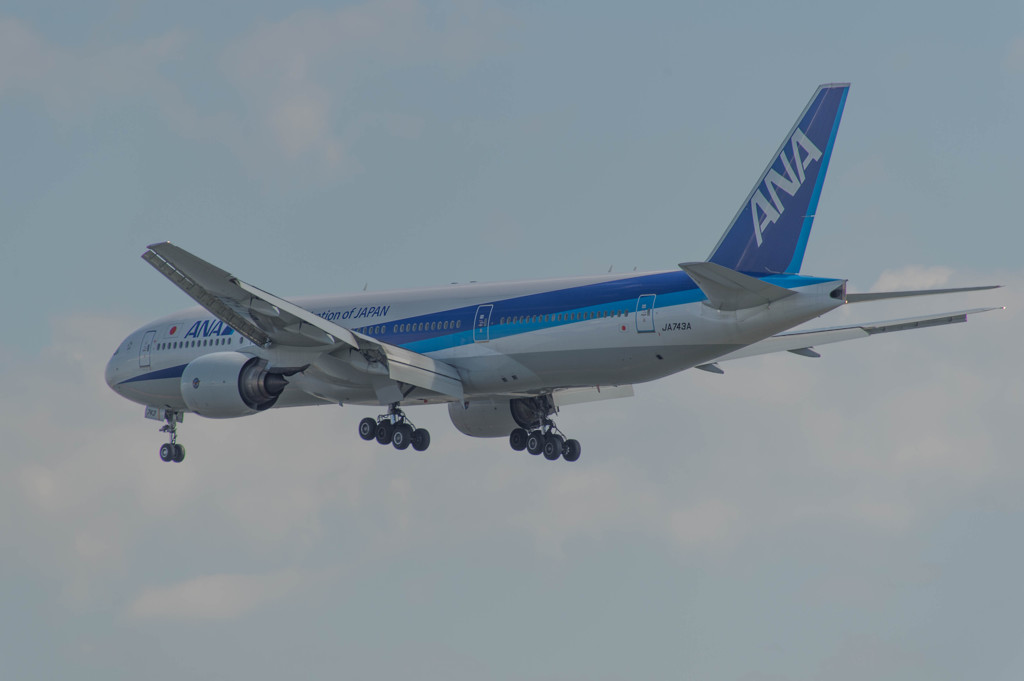 浮島物語　ANA　B777