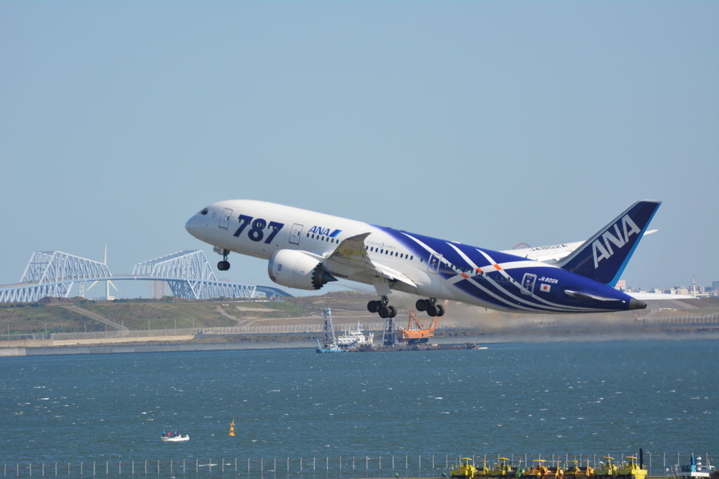 ゲートブリッジと787