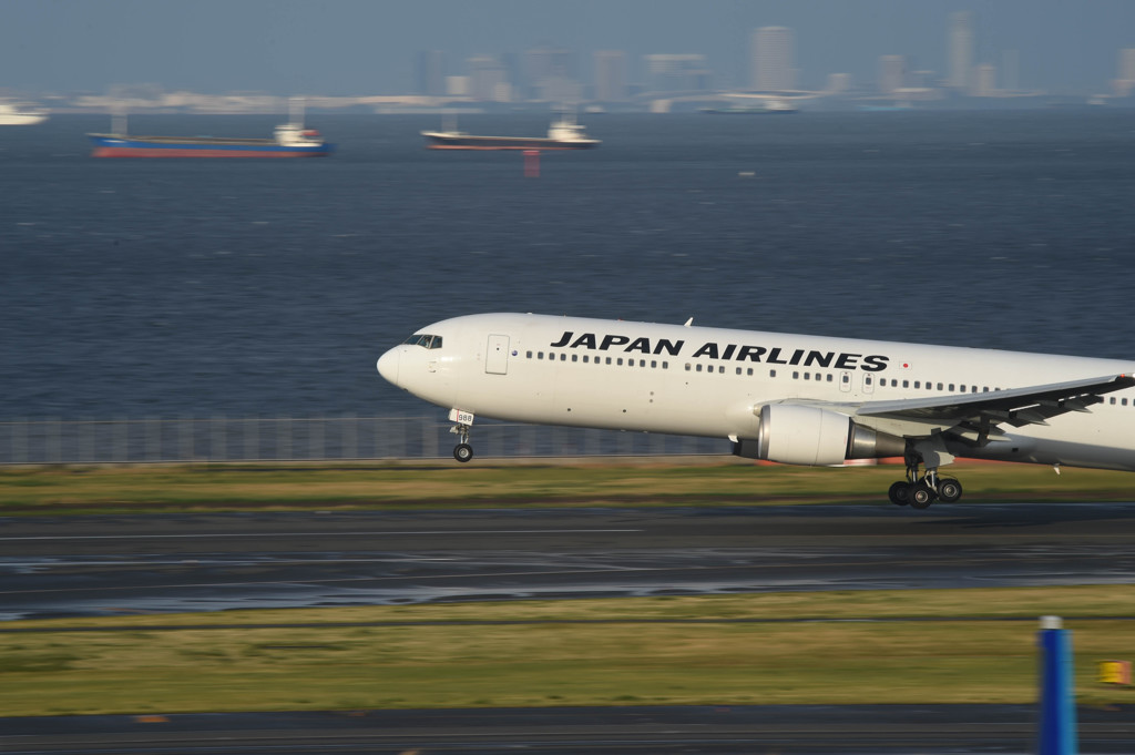 B787　離陸するっ！