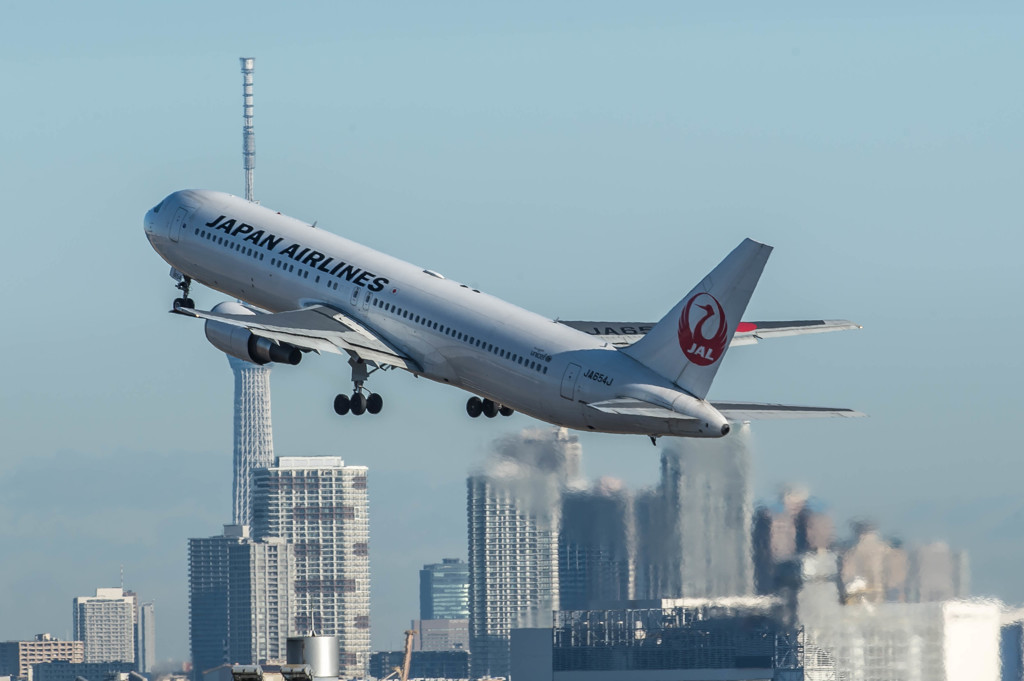 スカイツリーと767