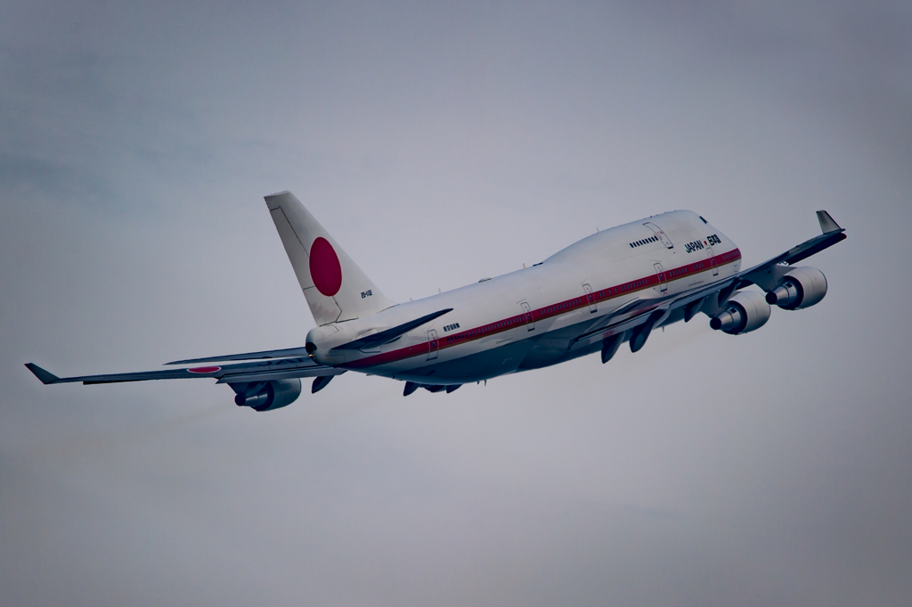 航空自衛隊 Boeing747