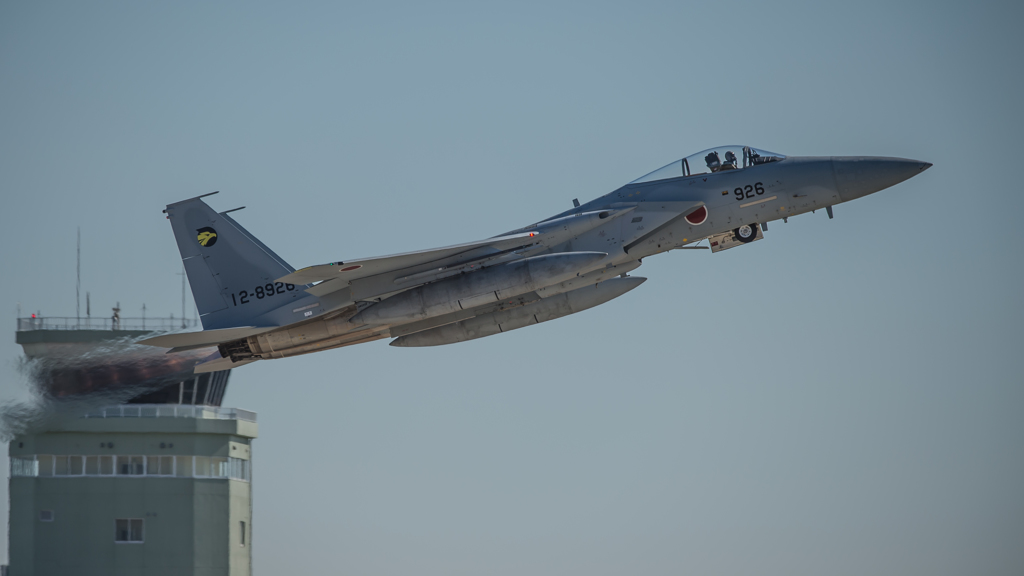 假想敌部队的F-15鷹式戰鬥機百里基地巡回教導・・・29