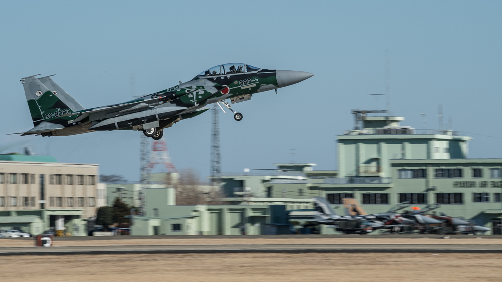 假想敌部队的F-15鷹式戰鬥機百里基地巡回教導・・・50