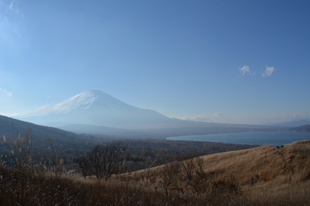 絵のような富士山