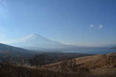 絵のような富士山