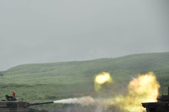 総火演　2　　90式　戦車