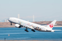JAL　B777　ディズニー