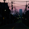 パープルタウン紫煙る夜明け