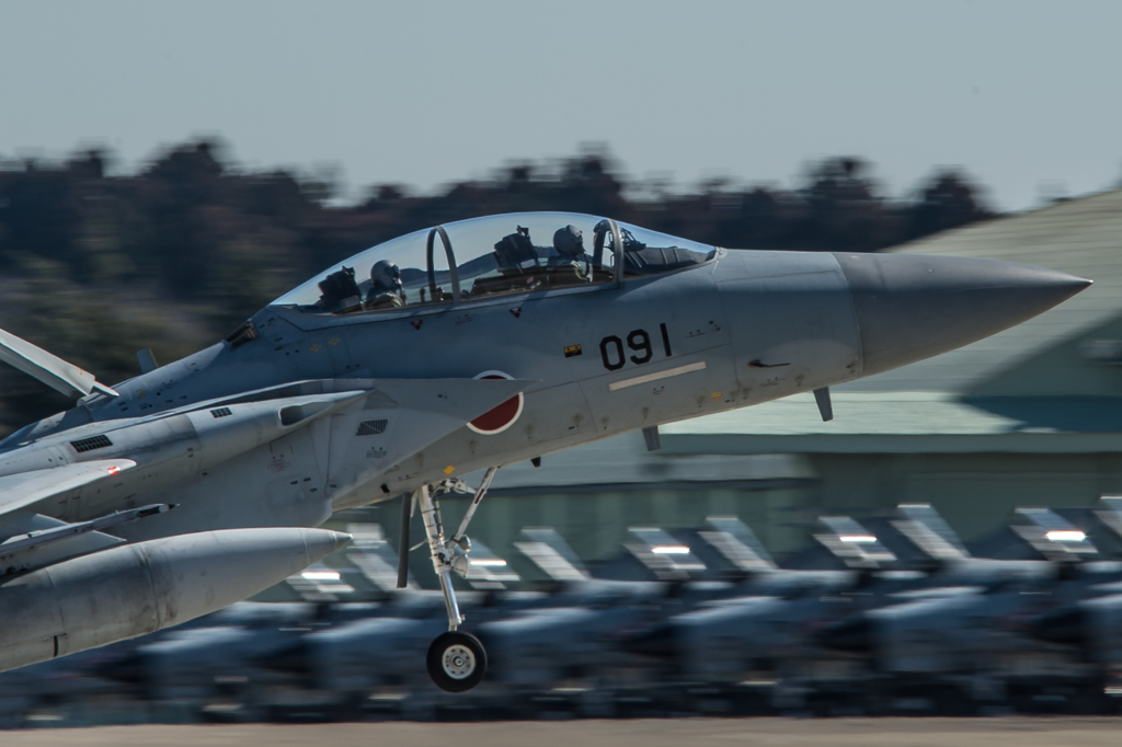 假想敌部队的F-15鷹式戰鬥機百里基地巡回教導・・・33