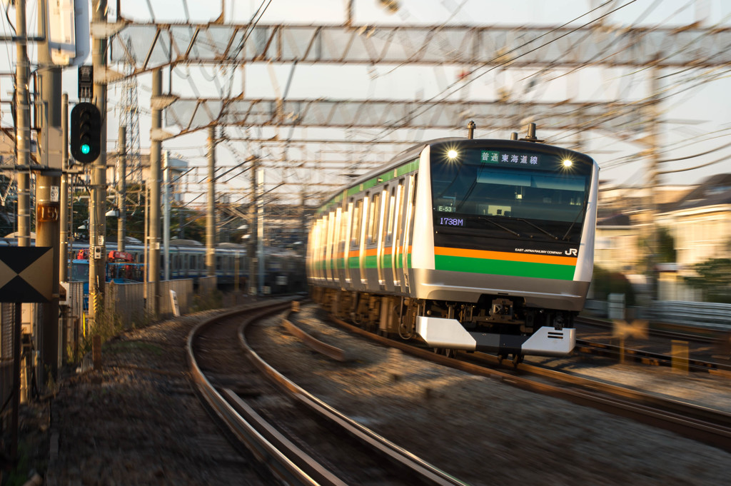 E233が行く