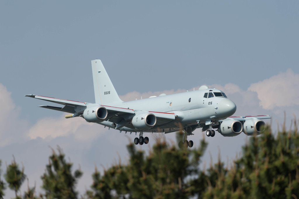 P-1型　5番機　低い！