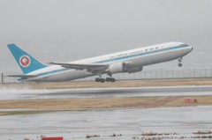 ANA　B767　離陸