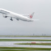 雨の空港・・・