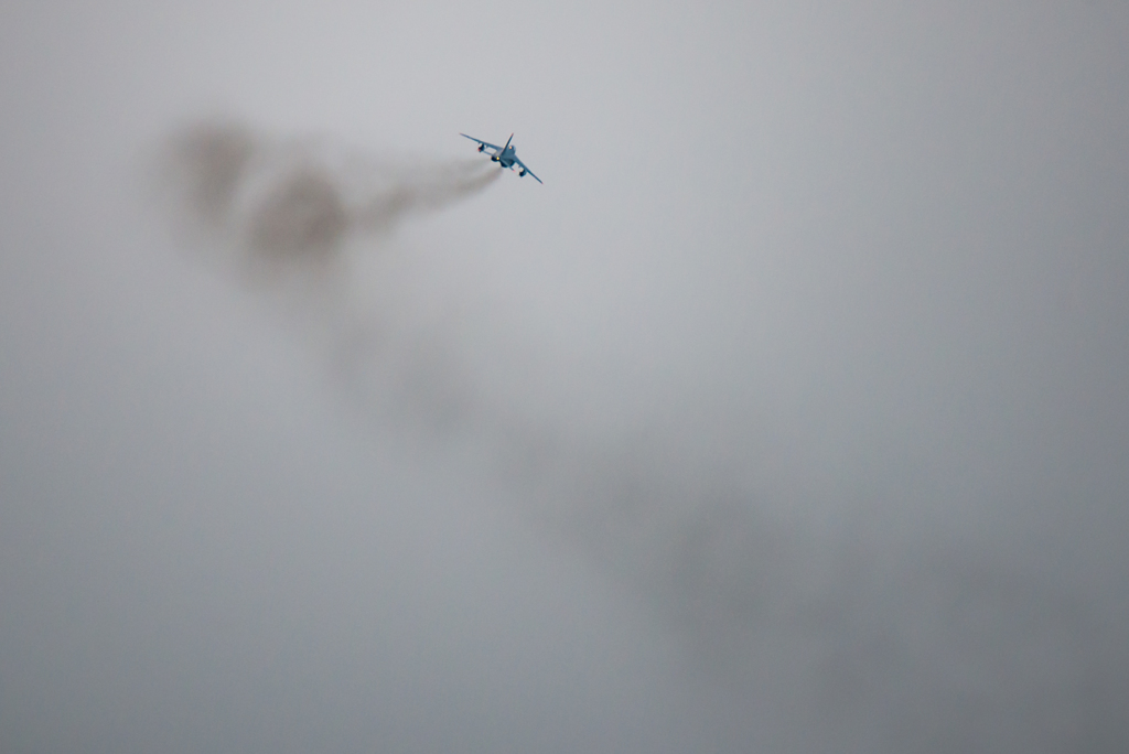 T-4の鋭いターン