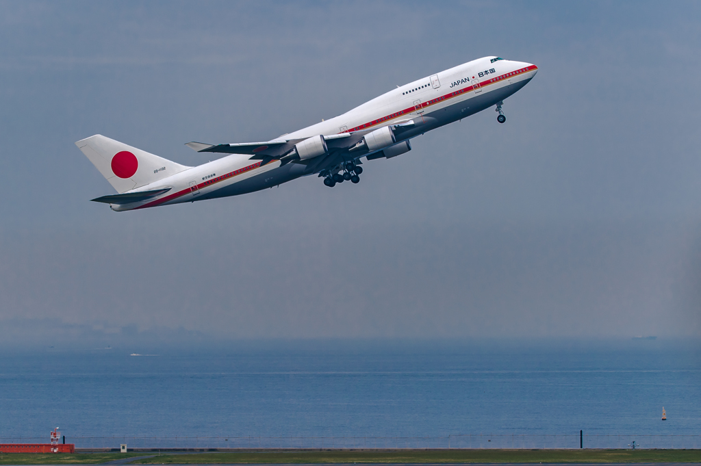 羽田空港の4発エンジンたち・・・8