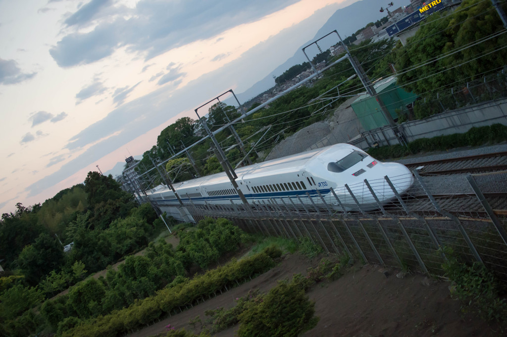 後追い　N700　SS1/2500