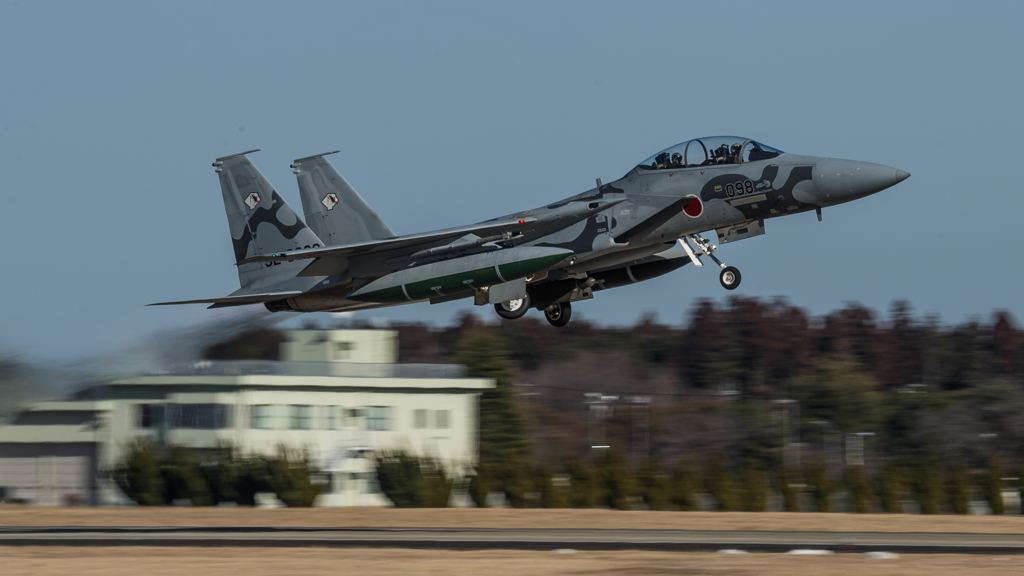 假想敌部队的F-15鷹式戰鬥機百里基地巡回教導・・・52