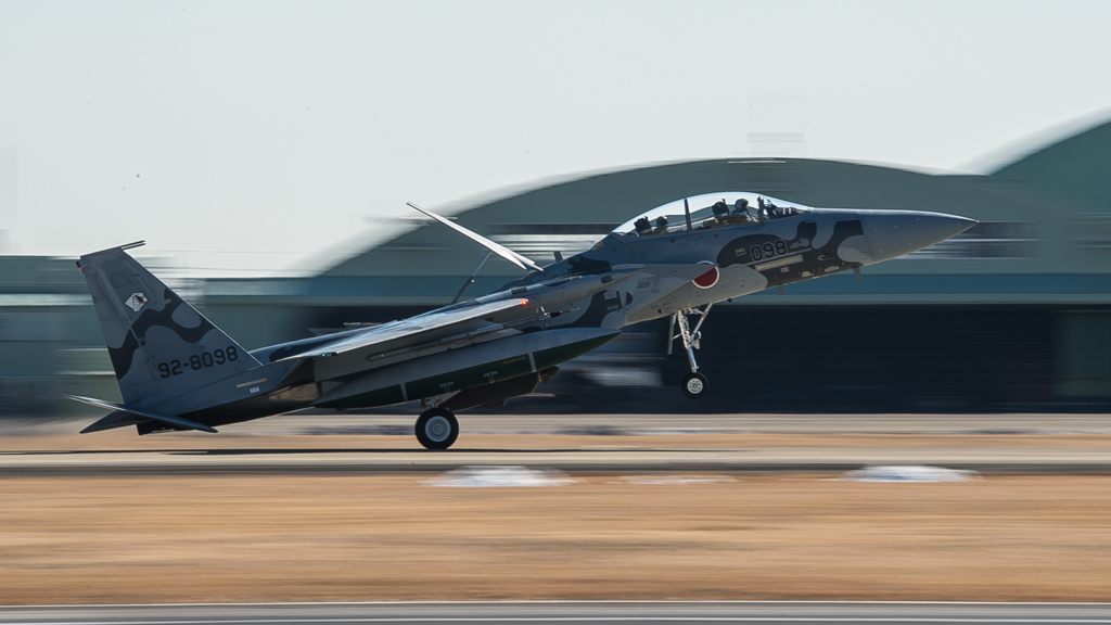 假想敌部队的F-15鷹式戰鬥機百里基地巡回教導・・・20