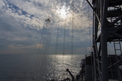 穏やかな相模湾・・・