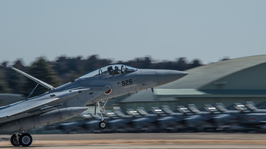 假想敌部队的F-15鷹式戰鬥機百里基地巡回教導・・・31
