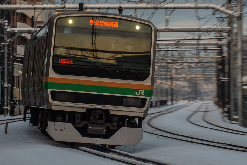 首都圏4年ぶりの大雪・・・15