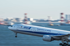 ANA　B777離陸・・・