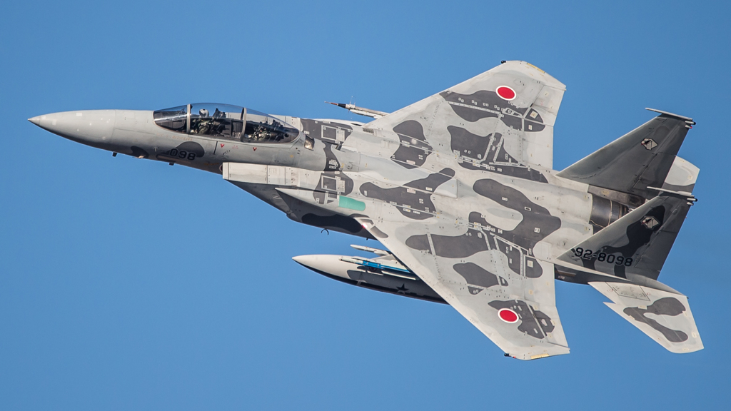 假想敌部队的F-15鷹式戰鬥機百里基地巡回教導・・・9