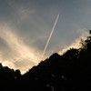 父親の実家上空
