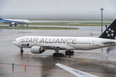 旅の安全を　(ヾ(´・ω・｀)