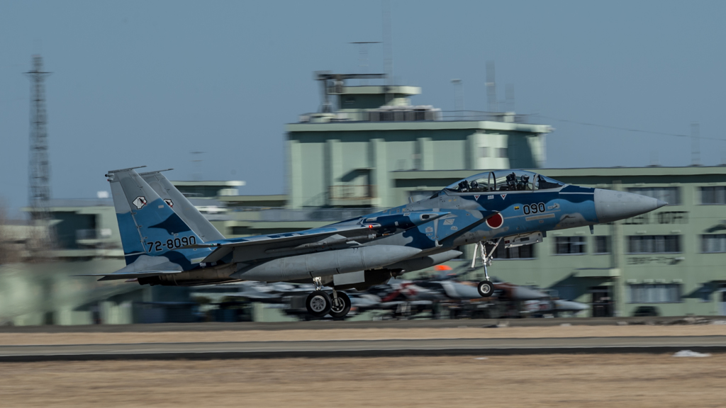 假想敌部队的F-15鷹式戰鬥機百里基地巡回教導・・・49