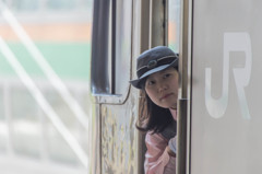 第2ラウンド　お題　車掌さん　撮影者　パパ