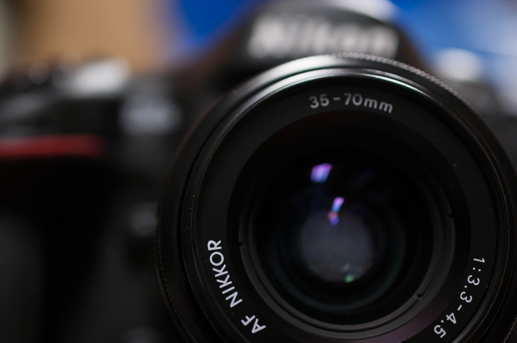 最新モデルにオールドレンズ